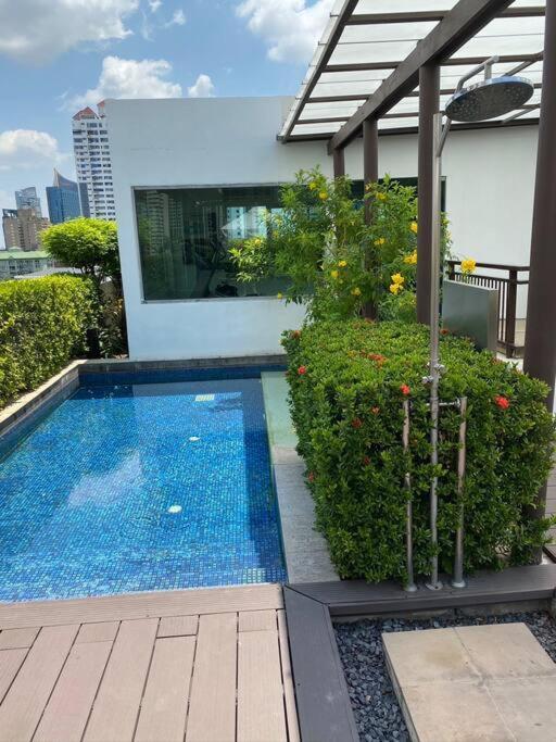Delightful Condo In Central Location At Sukhumvit 49 Bangkok Dış mekan fotoğraf